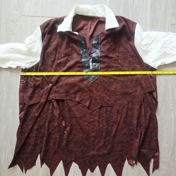 Rubies Pirate Costume Unisex Adult XL Halloween Outfit Complete 3 Piece Set - Picture 15 of 16